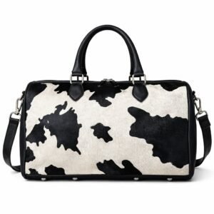 Cowhide Travel Duffle