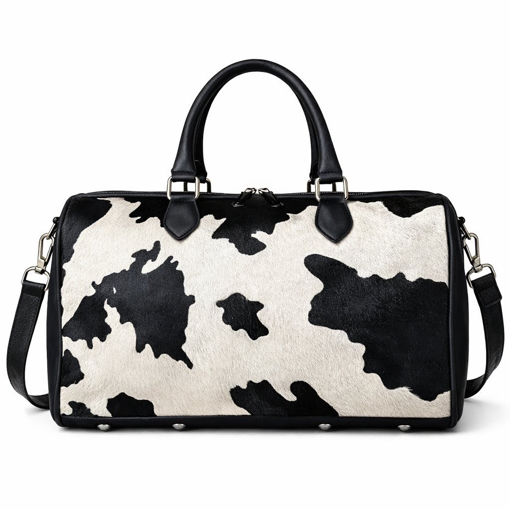 Cowhide Travel Duffle